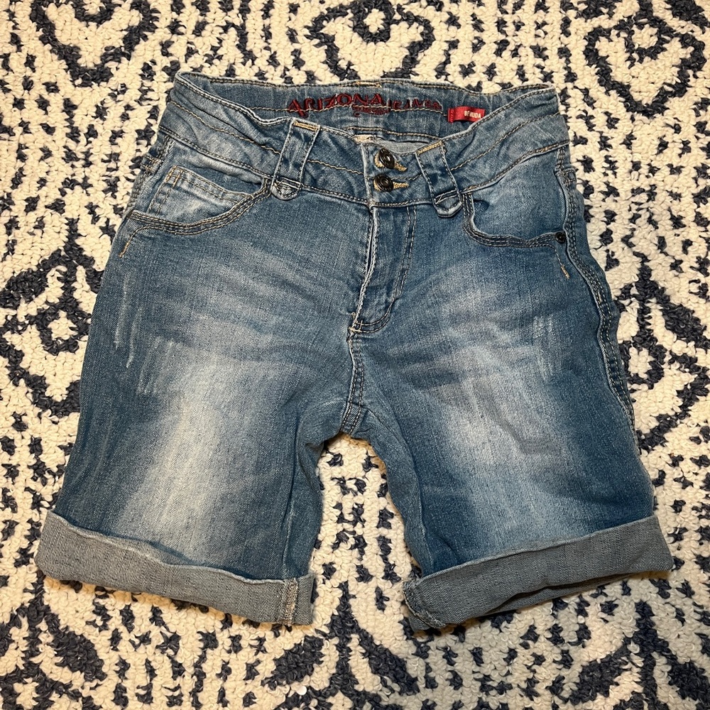 Arizona Jeans Blue Denim Kids Shorts
